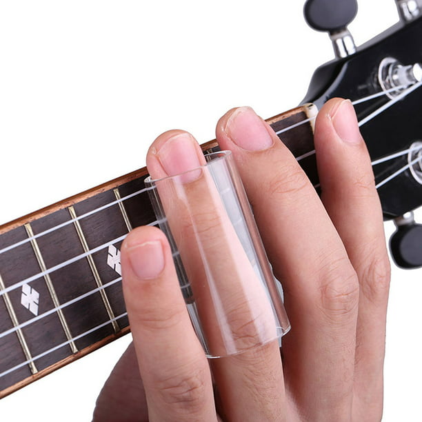 New Guitar String  Resin Slide Glass Finger Tube Clear Useful RR LDUKLD*B LD